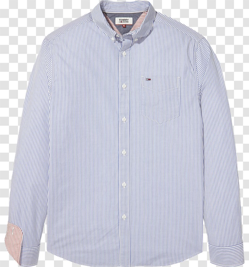Dress Shirt T-shirt Sleeve Polo - Button - Nautical Stripes Black Transparent PNG