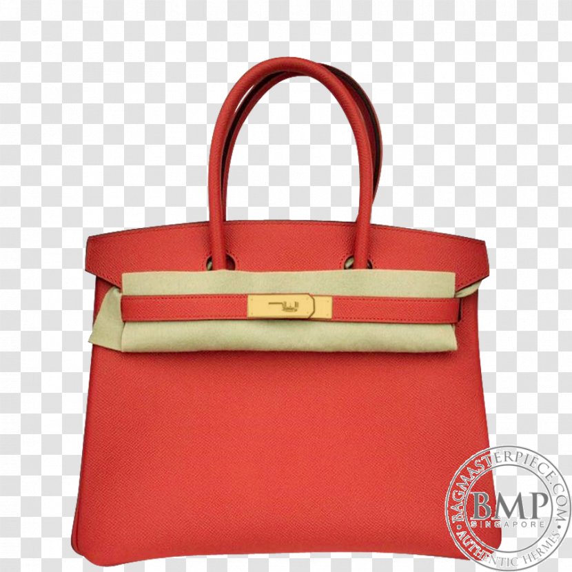 Tote Bag Leather Hermès - Fashion - Birkin Transparent PNG