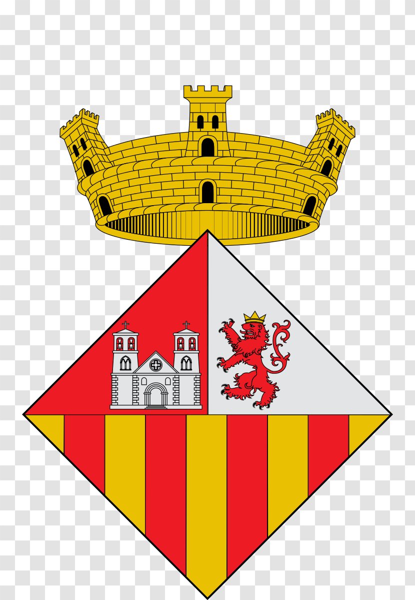 Santa Coloma De Cervelló L'Ametlla Del Vallès Montclar, Berguedà Monistrol Calders Montmajor - Coat Of Arms Catalonia - Escut Priorat Transparent PNG