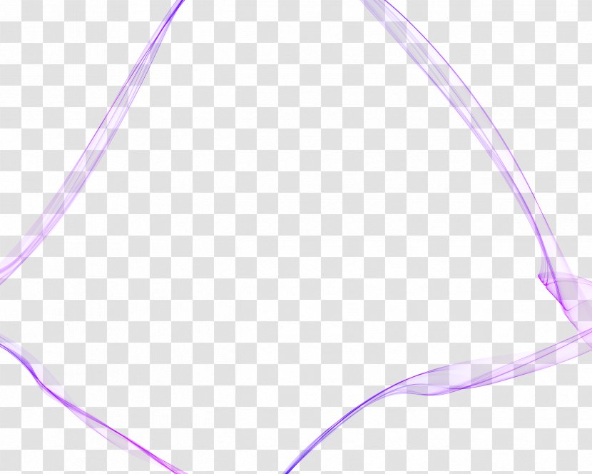Neck Pattern - Lilac - Curve Lines Transparent PNG