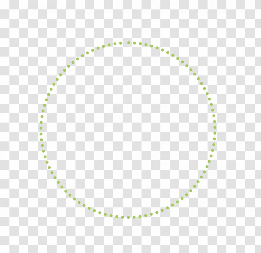 Circle Area Pattern - White - Green Dotted Transparent PNG