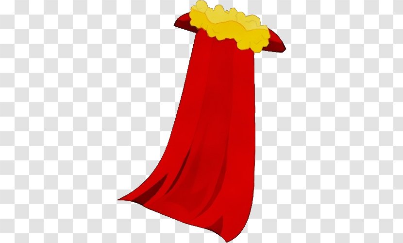 Red Yellow Costume Accessory Textile Plant - Fashion Transparent PNG