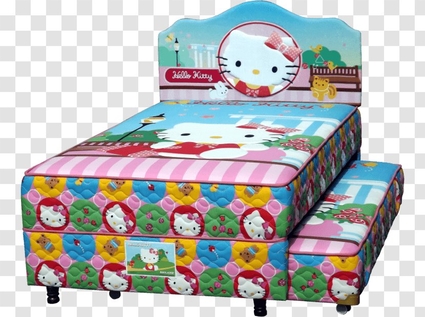 Hello Kitty Bed Mattress Divan Room - Captain America - Garden Transparent PNG