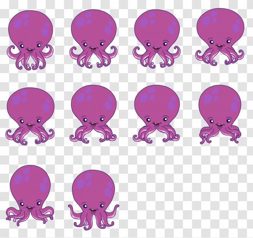 Octopus Animasia Studio Sdn Bhd Owl Clip Art - Fiction - Night Insects Ming Transparent PNG