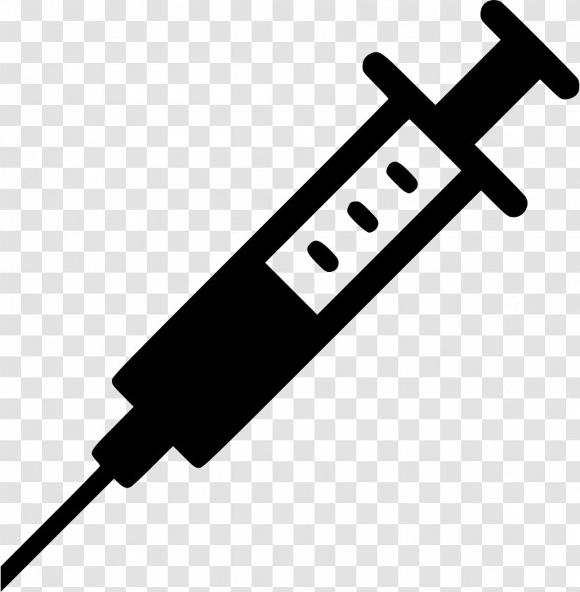 Syringe Vaccine Hypodermic Needle - Vaccination - Sewing Transparent PNG