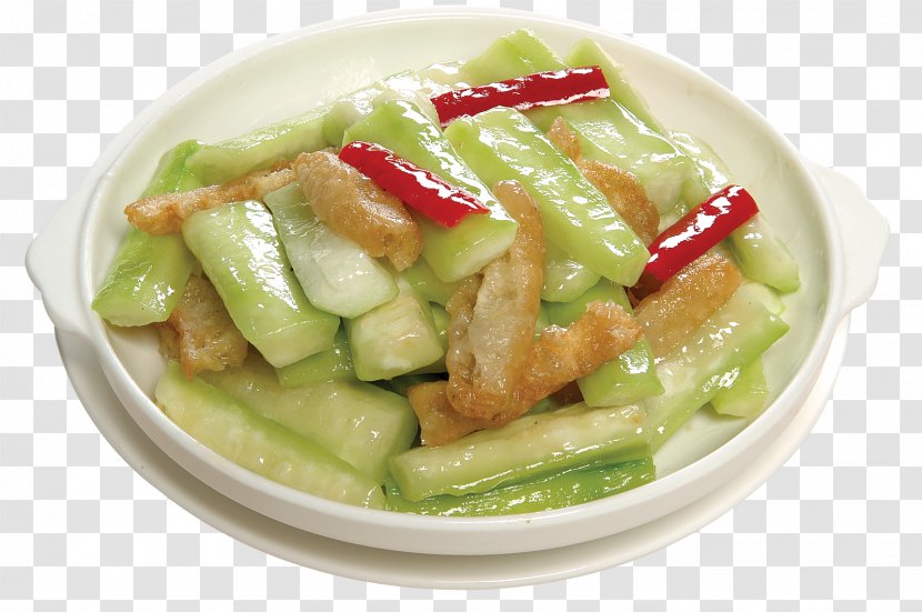 Vegetarian Cuisine Cucumber Melon - Food - Old Oil Fried Transparent PNG