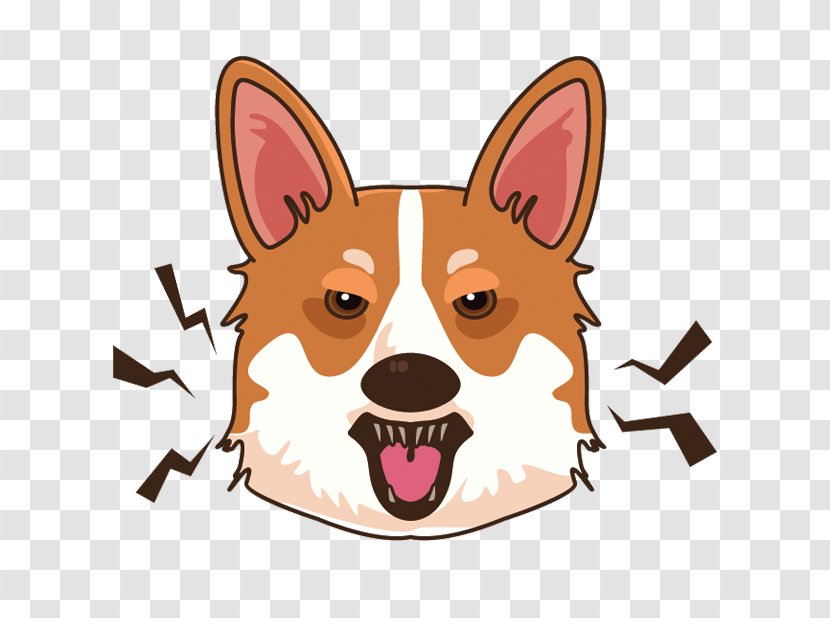 Pembroke Welsh Corgi Puppy Emoji Emoticon - Paw Transparent PNG