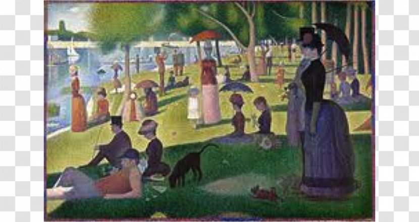 A Sunday Afternoon On The Island Of La Grande Jatte Île De Art Institute Chicago Persistence Memory Painting Transparent PNG