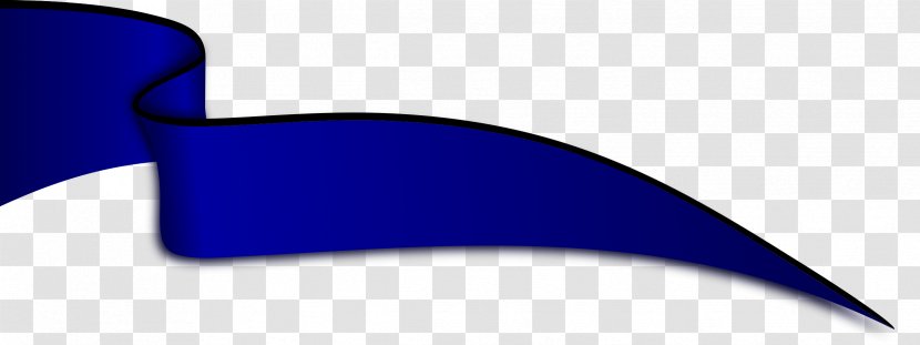 Paper Blue Ribbon Clip Art Transparent PNG