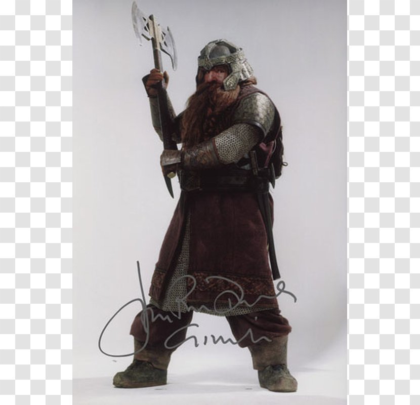 Gimli The Lord Of Rings Figurine Actor FedCon - Fedcon Transparent PNG