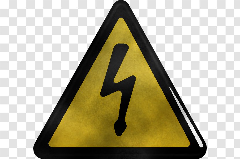 Traffic Sign Signage Yellow Triangle - Road - Symbol Transparent PNG