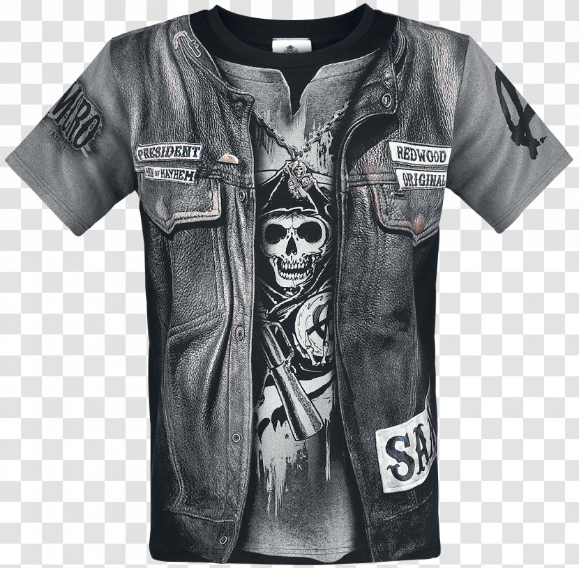 Jax Teller T-shirt Hoodie Clothing - Outerwear Transparent PNG