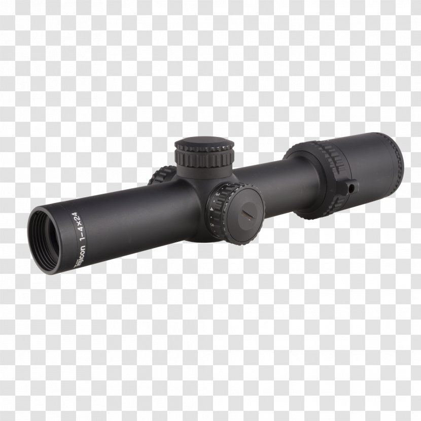 Trijicon Advanced Combat Optical Gunsight Weapon Reticle Telescopic Sight - Heart Transparent PNG