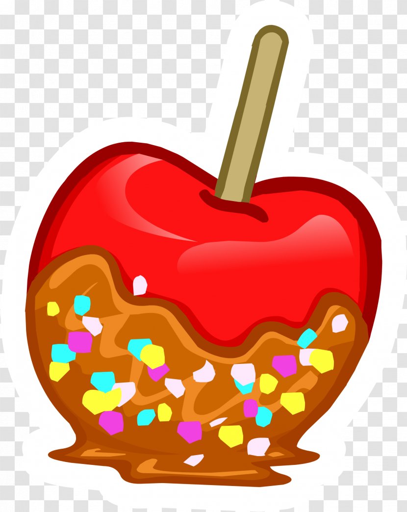 Candy Apple Caramel Chocolate Bar Clip Art - Heart - Cartoon Cliparts Transparent PNG