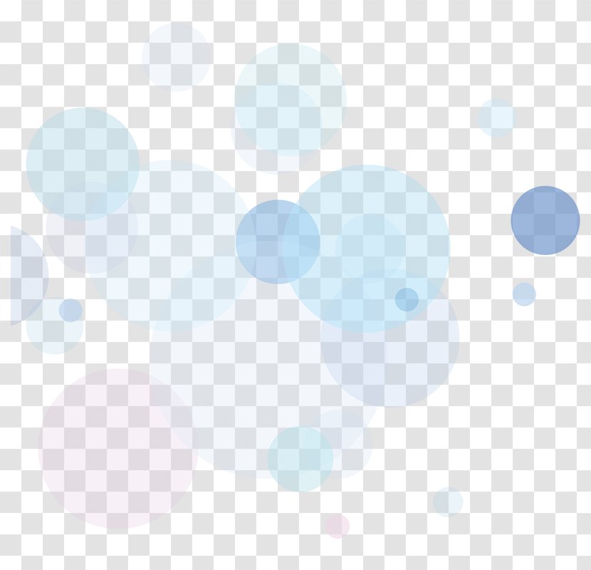 Circle Area Pattern - Spot Light Blue Dots Transparent PNG