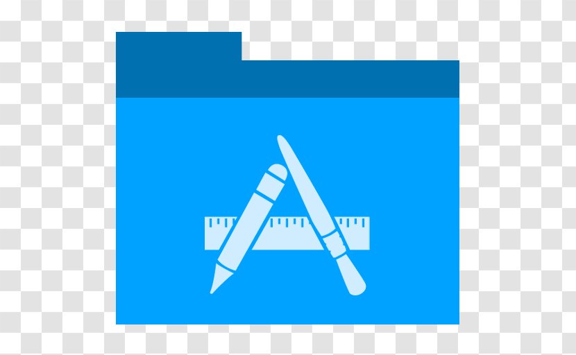 Blue Graphic Design Angle Area - Triangle - Apps Transparent PNG