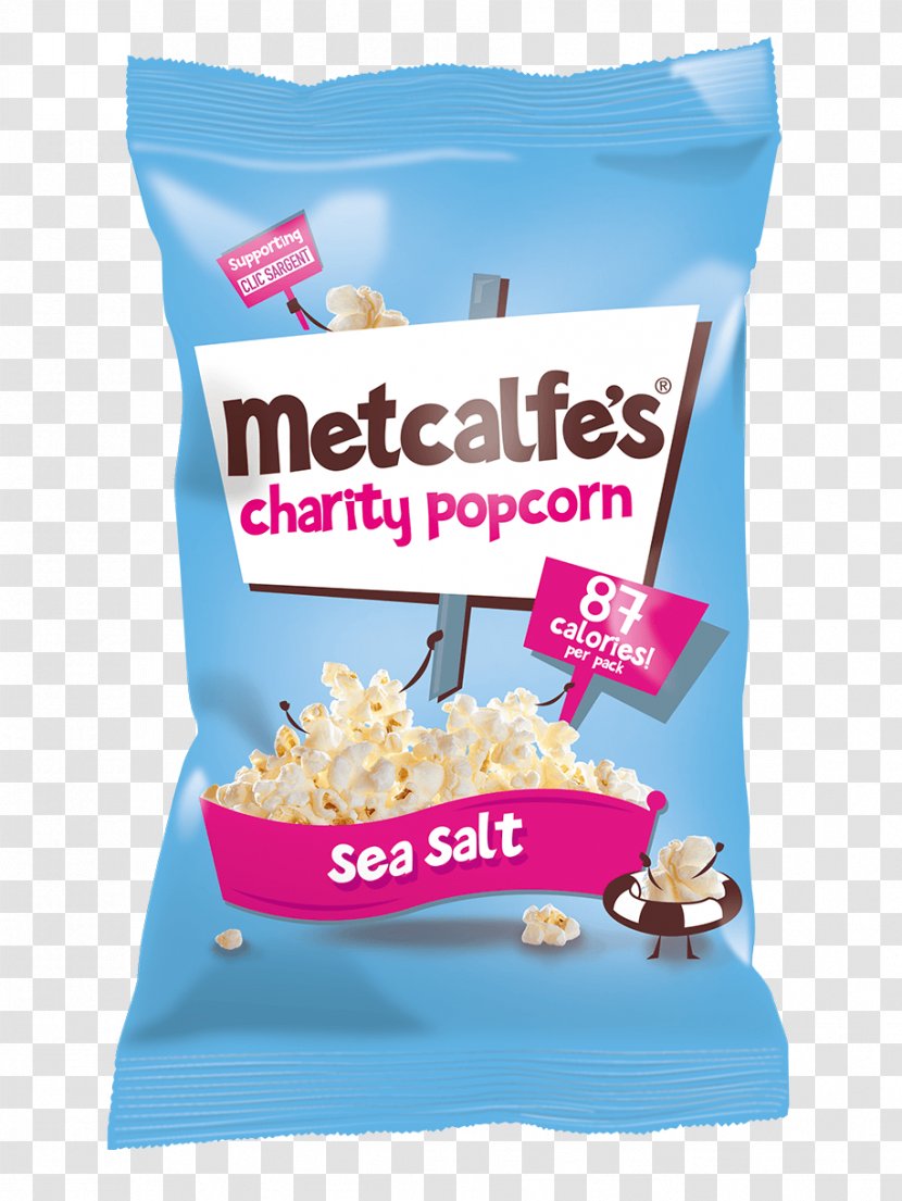 Popcorn Caramel Corn Metcalfes Skinny Salt Potato Chip - Sea Transparent PNG