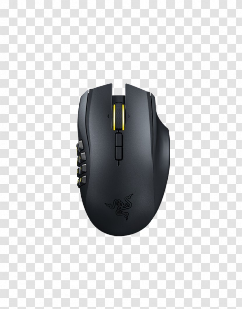 Computer Mouse Razer Naga Inc. Wireless Dots Per Inch - Game - Mice Transparent PNG