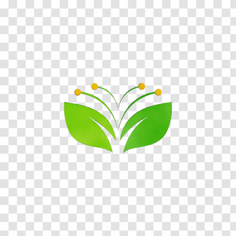 Logo Butterflies Leaf Green Meter Transparent PNG