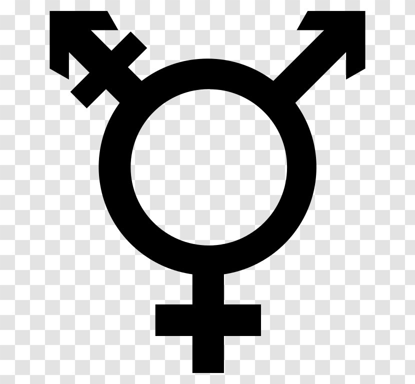 Gender Symbol Transgender Trans Woman Man - Transsexualism Transparent PNG