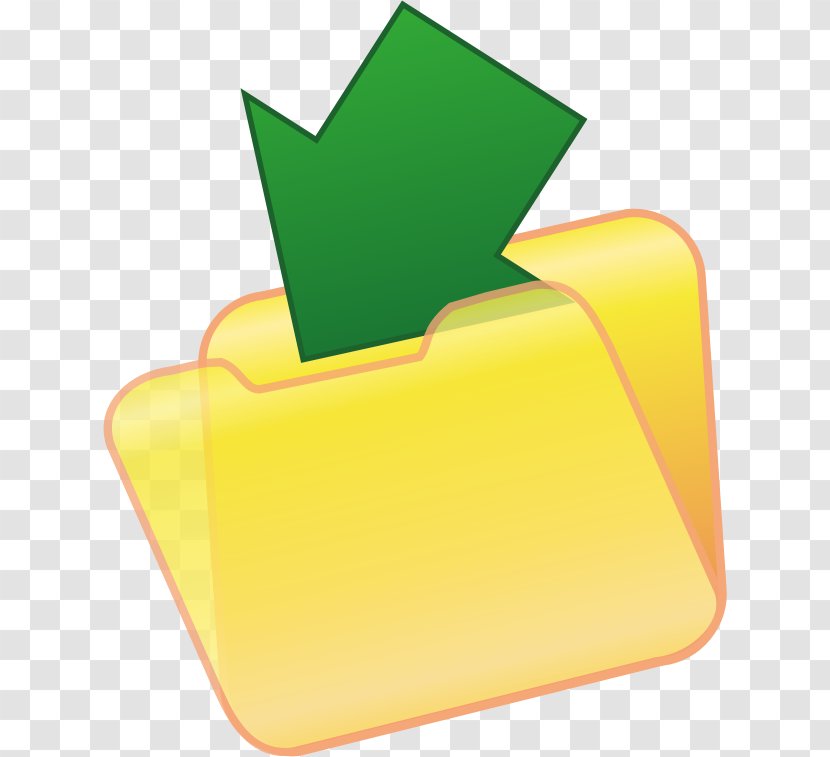 Computer File - Saved Game - Yellow Folder Cliparts Transparent PNG