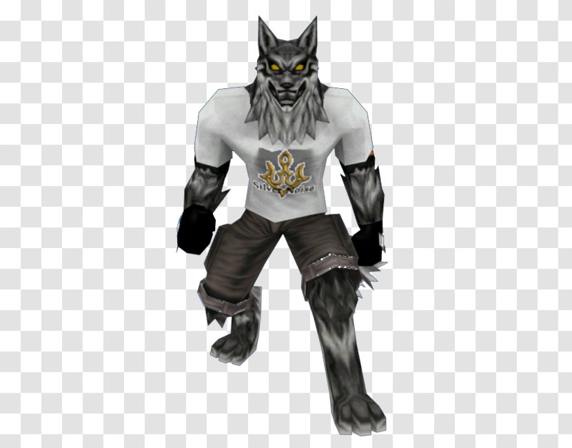 DreamMix TV World Fighters Gray Wolf GameCube Yugo The Ogami - Action Figure Transparent PNG