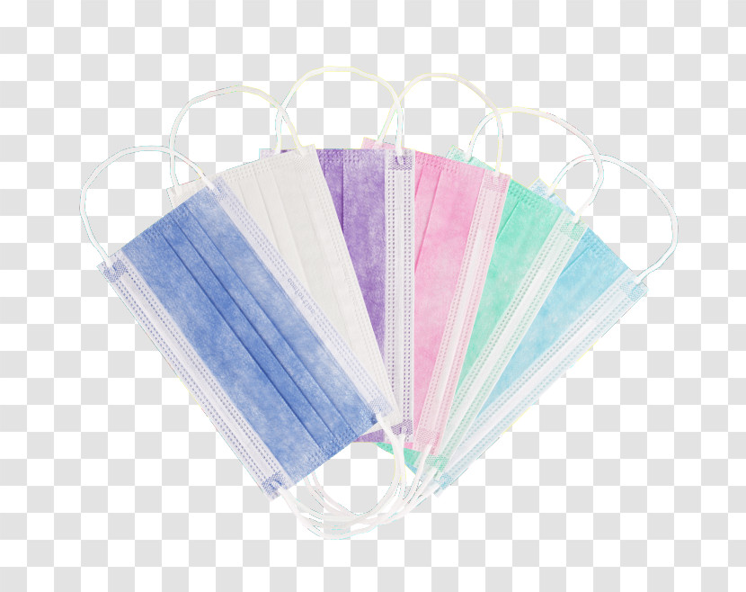 Blue Turquoise Pink Paper Transparent PNG