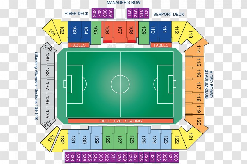 Talen Energy Stadium Philadelphia Union PPL Center Sport - Ticket Transparent PNG