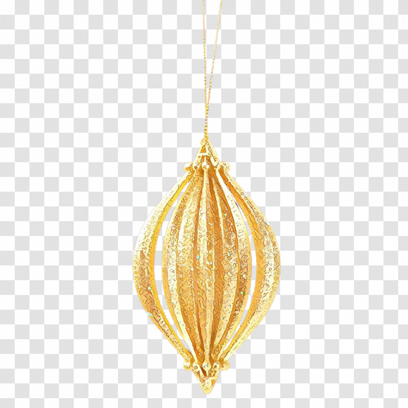 Yellow Pendant Jewellery Metal Transparent PNG