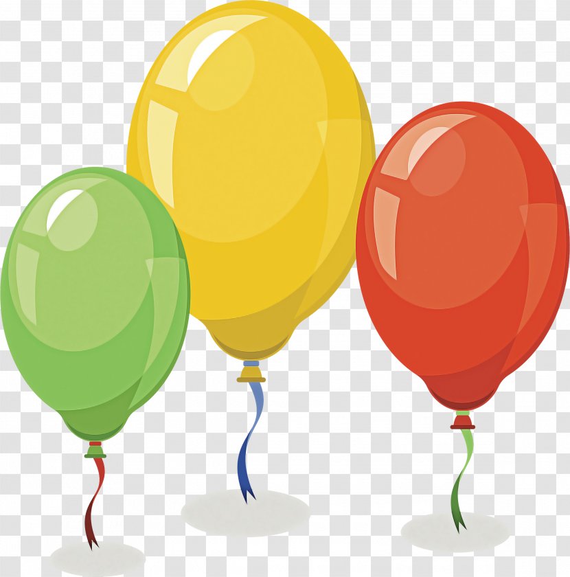 Balloon Yellow Party Supply Transparent PNG