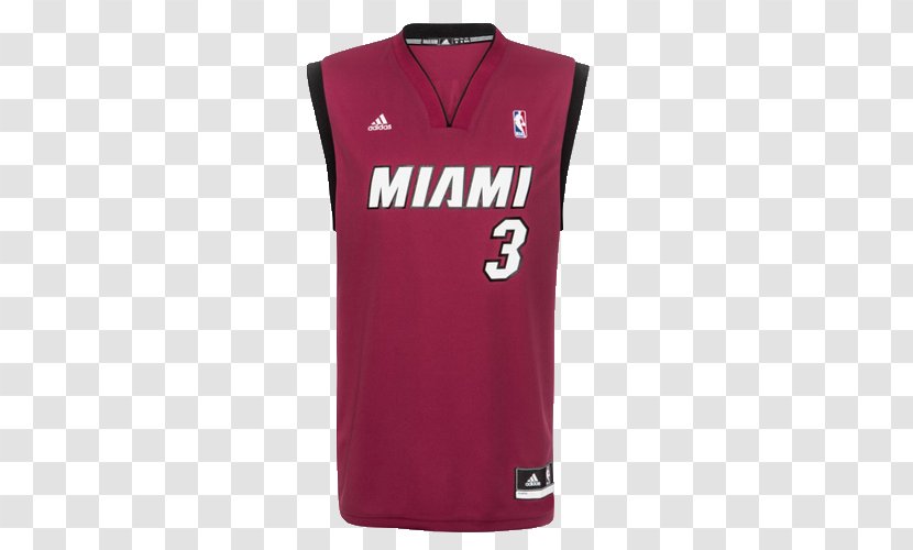 Miami Heat Floridians NBA Jersey Swingman - Active Shirt - Nba Transparent PNG