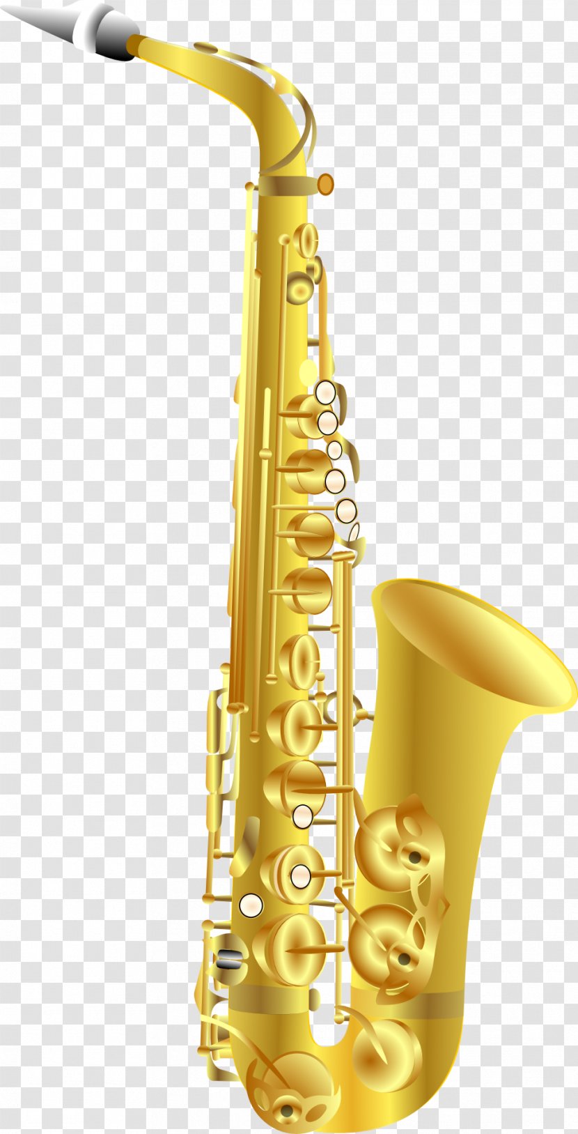 Baritone Saxophone Musical Instruments Jazz - Frame Transparent PNG