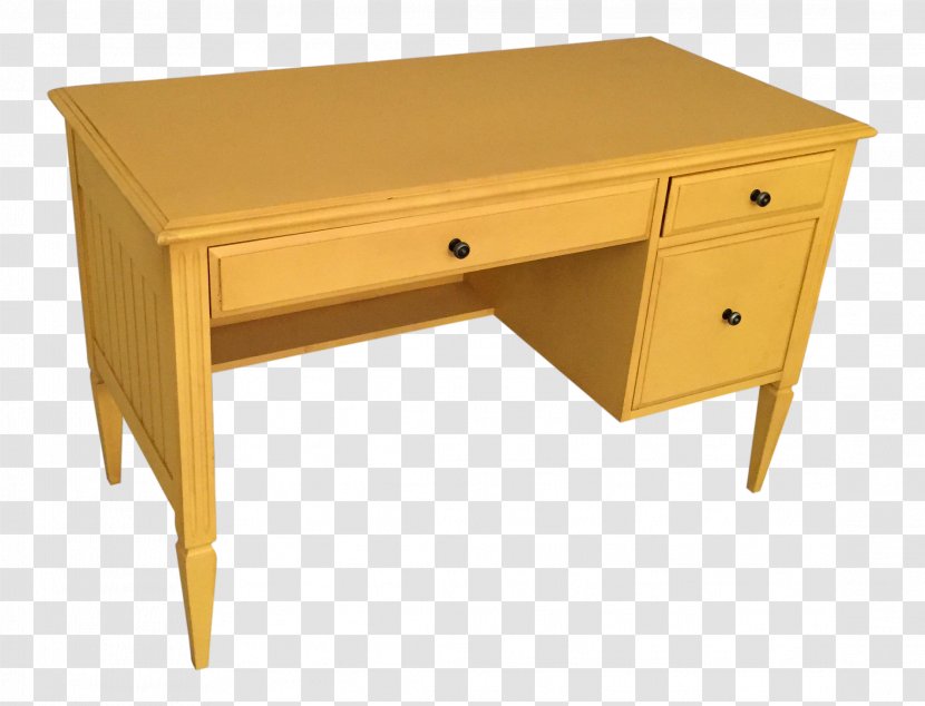 Secretary Desk Table Drawer Chairish Transparent PNG