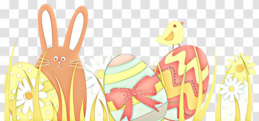 Cartoon Rabbit Easter Rabbits And Hares Child Art Transparent PNG