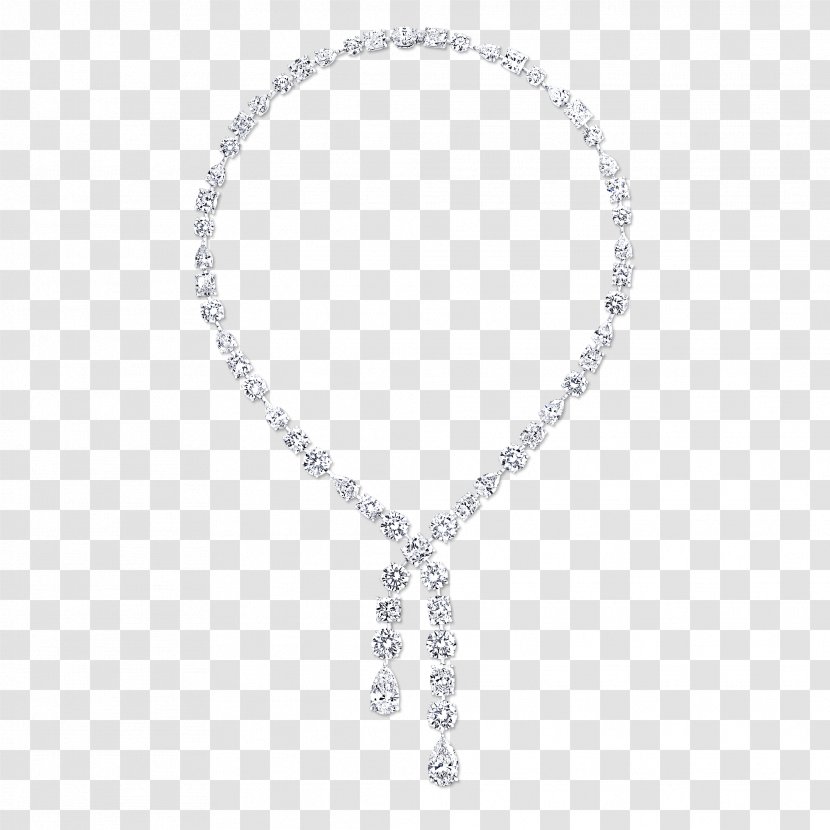 Necklace Jewellery Graff Diamonds Pearl - Body Jewelry Transparent PNG