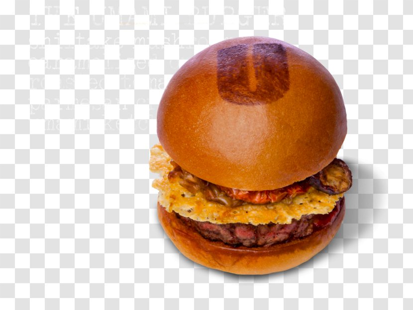 Hamburger Slider Cheeseburger Breakfast Sandwich Fast Food - Umami Burger - Dieting Transparent PNG