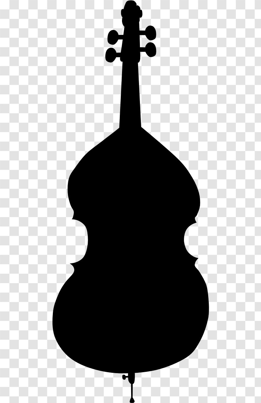 Family Silhouette - String - Musical Instrument Blackandwhite Transparent PNG
