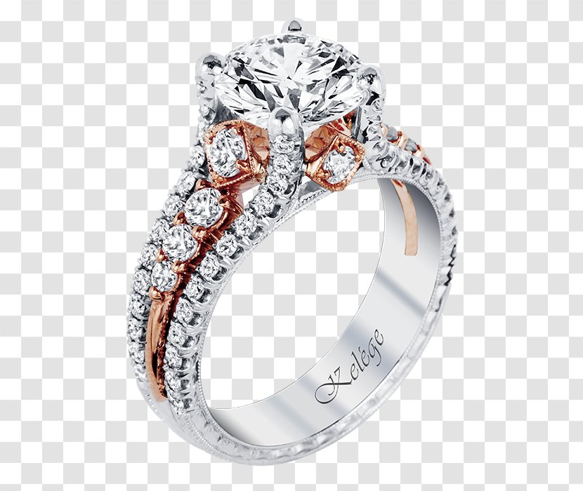 Engagement Ring Wedding Gold - Time Is Precious Transparent PNG