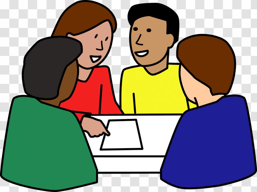 Group Work Clip Art - Tree - Numerous Students Transparent PNG