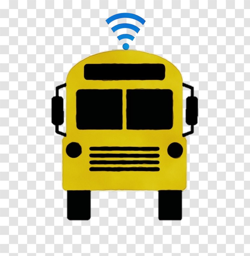Cartoon School Bus - Tour Service - Public Transport Car Transparent PNG