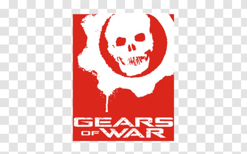 Gears Of War Omen Logo - Brand - Red Transparent PNG