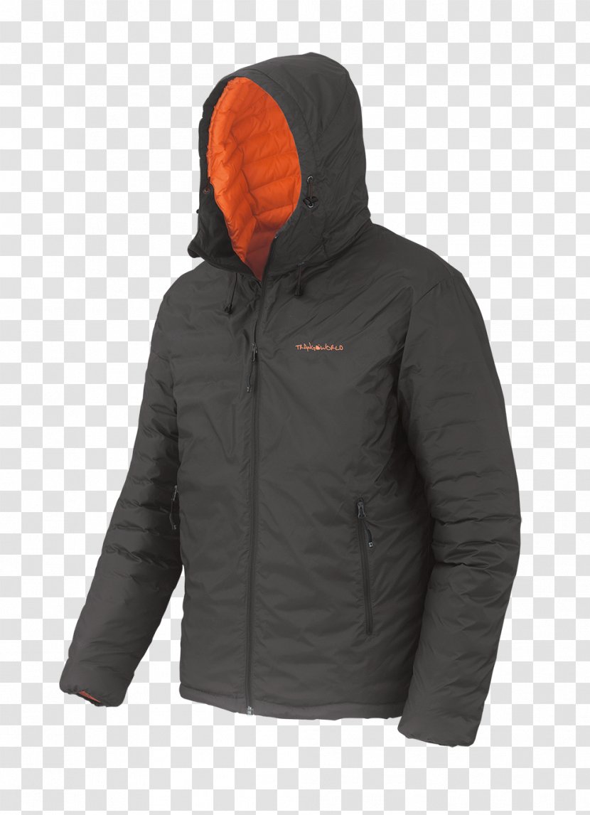 Jacket Bluza Hood PrimaLoft Zipper - Puffer Transparent PNG