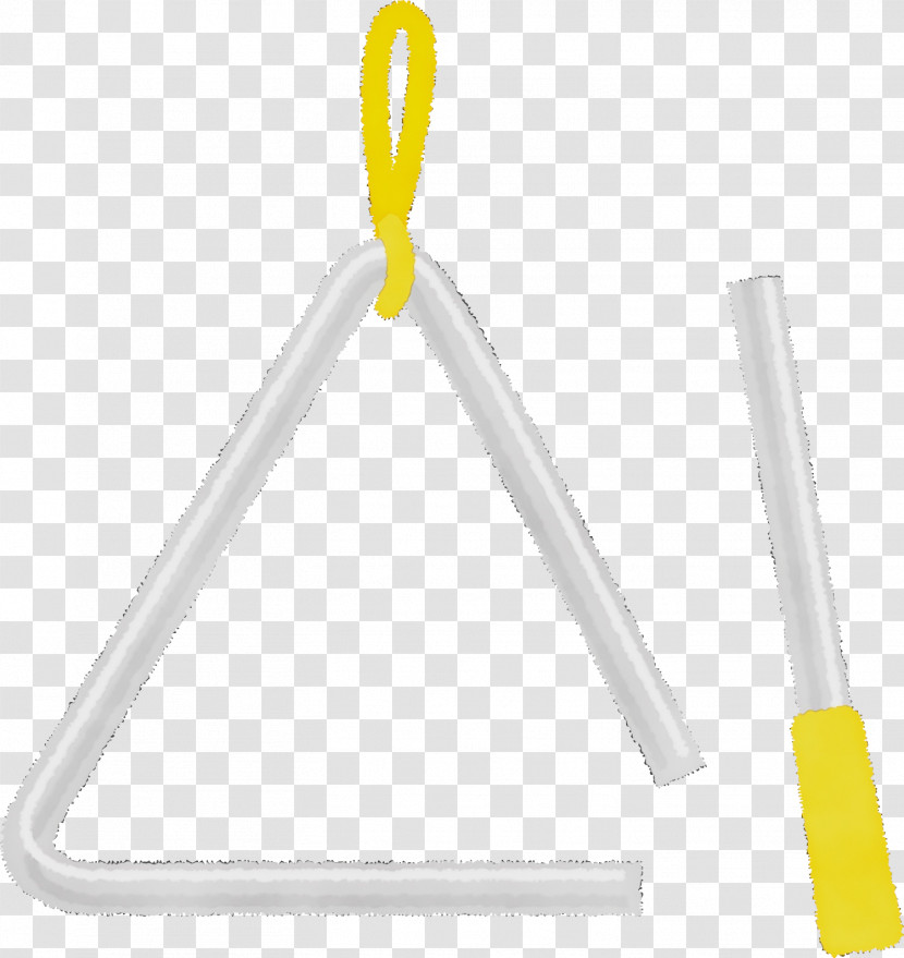 Triangle Angle Yellow Mathematics Geometry Transparent PNG