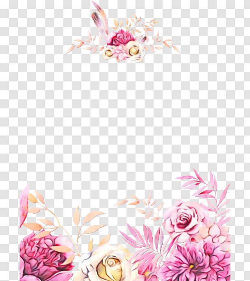 Watercolor Floral Background - Korean Drama - Design Petal Transparent PNG