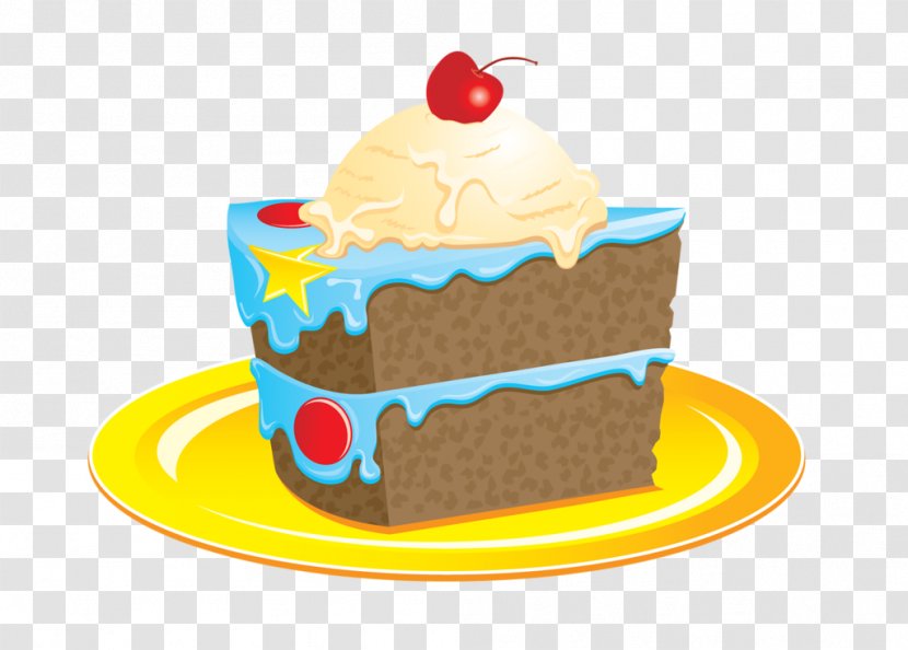 Ice Cream Cake Birthday Sponge - Cones Transparent PNG