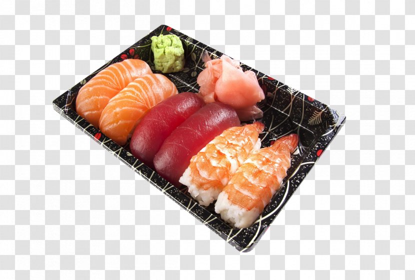 Sushi Sashimi Onigiri Makizushi Japanese Cuisine - Pixabay Transparent PNG
