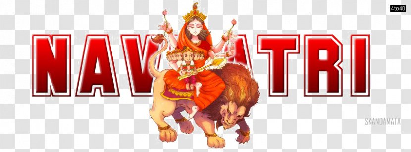 Skandamata Durga Navaratri Image - Goddess - Ganesha Transparent PNG
