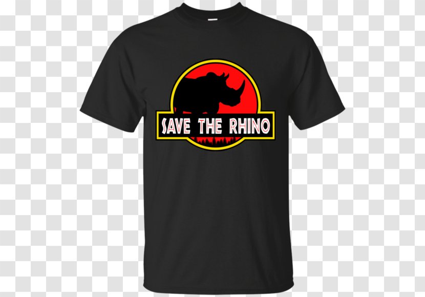 T-shirt Hoodie Clothing Nike - Black - Save The Rhino Transparent PNG