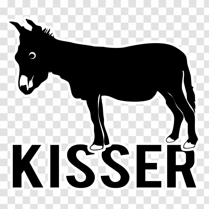 Mule Clip Art Donkey Mustang Halter - Fictional Character - Cartoon Transparent PNG