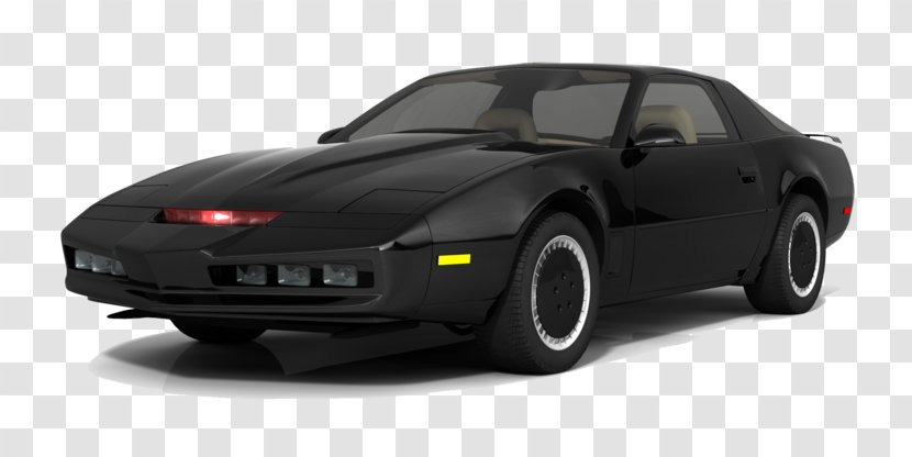 K.I.T.T. KARR Michael Knight Pontiac Firebird Car - Personal Luxury - Rider Transparent PNG